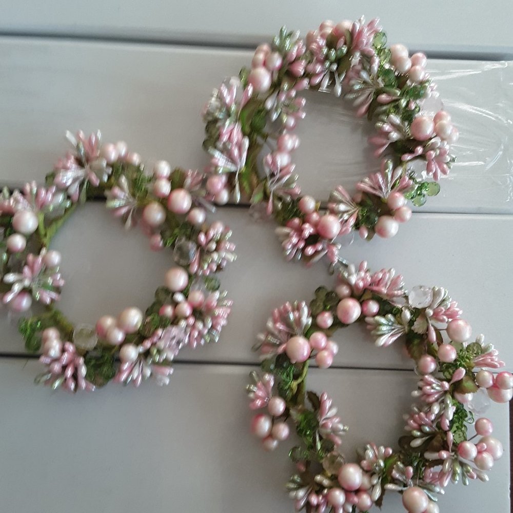 Valerie Parr Hill Candle Rings - Set of 3 PINK